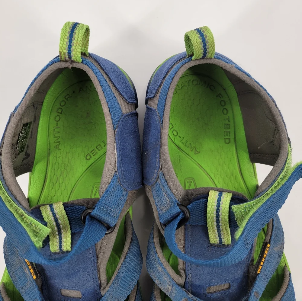 Men's Keen Sandals Size 7 Blue Green